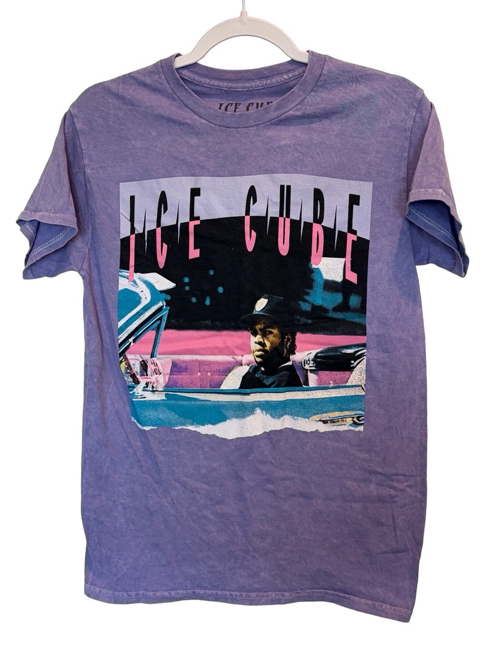 3/$12 NWOT Ice Cube Boyz N the Hood Purple Graphic Tee Small